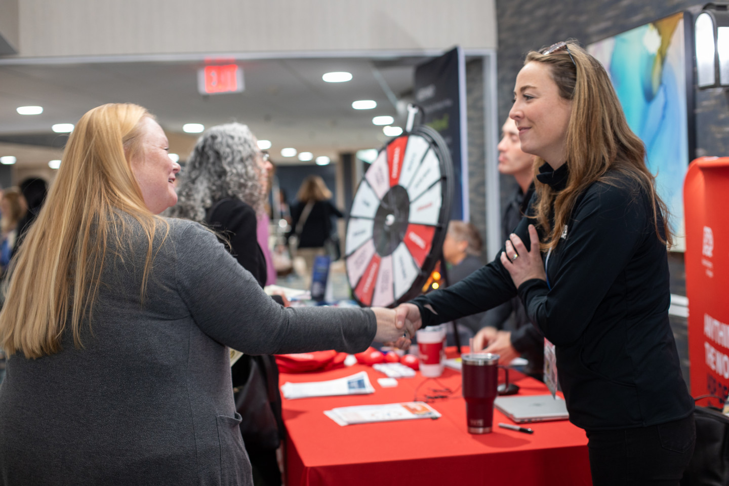Exhibitor and Attendee